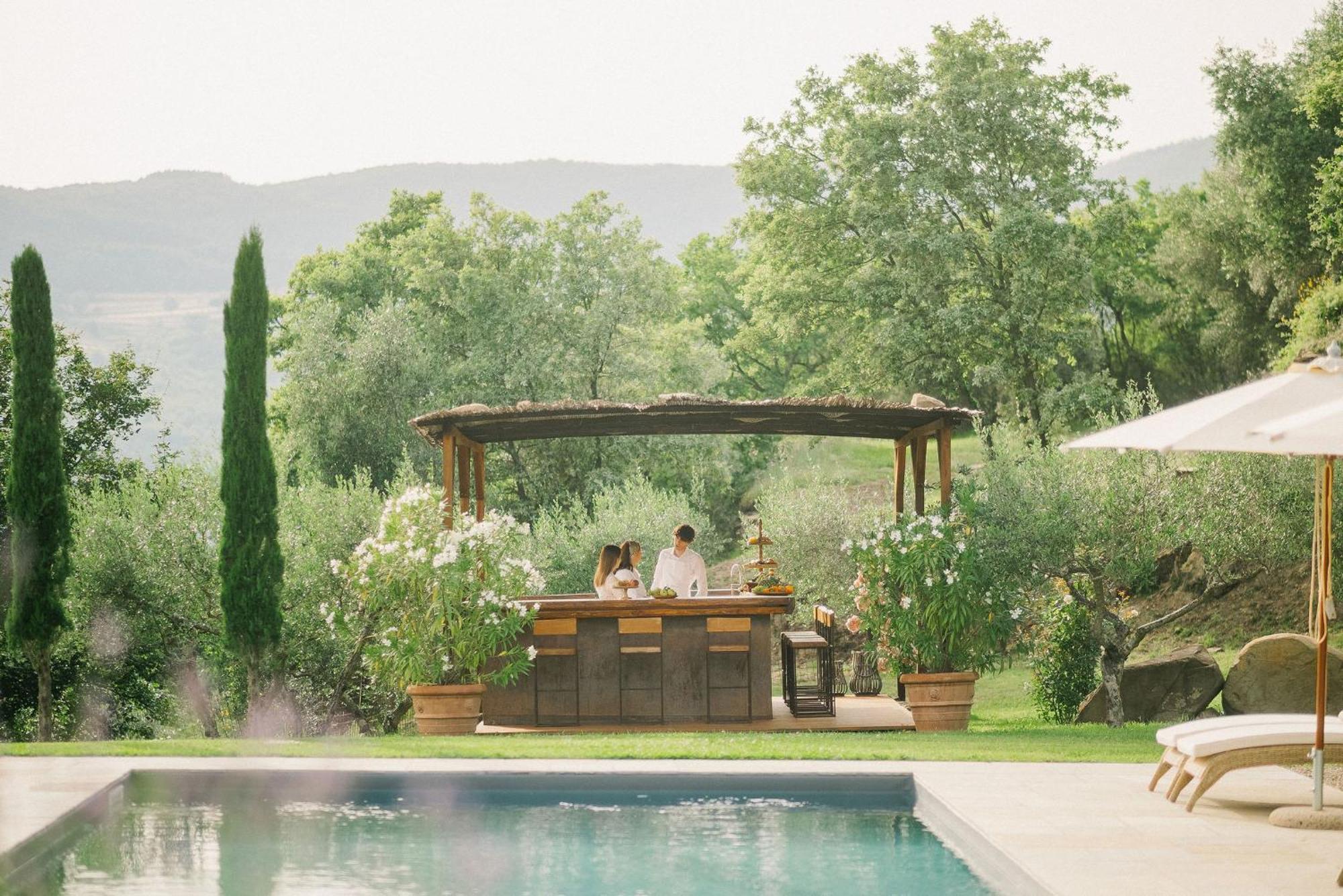 Villa Montanare Cortona Bagian luar foto