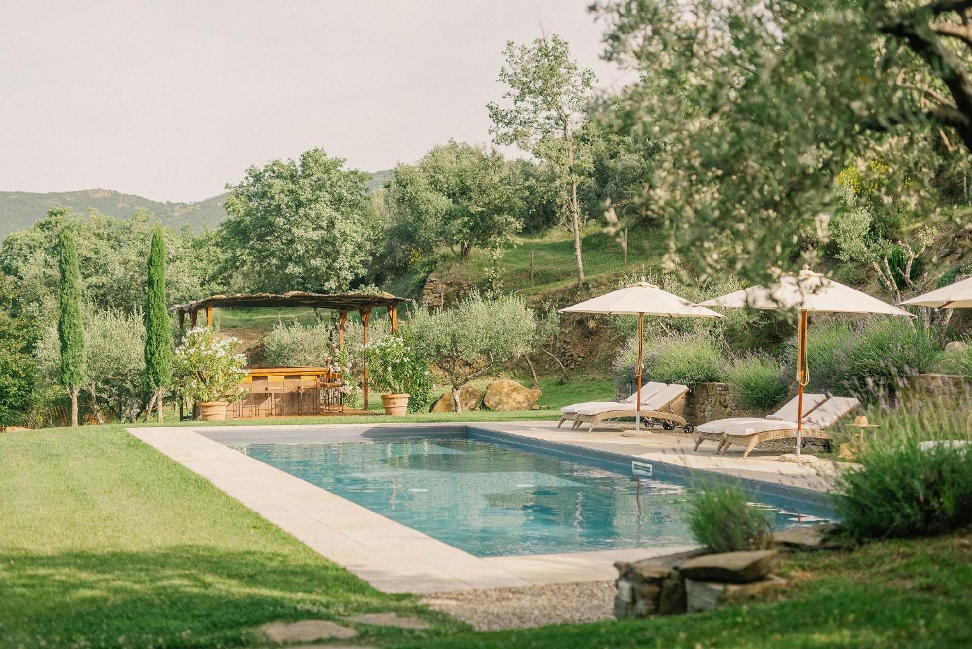Villa Montanare Cortona Bagian luar foto